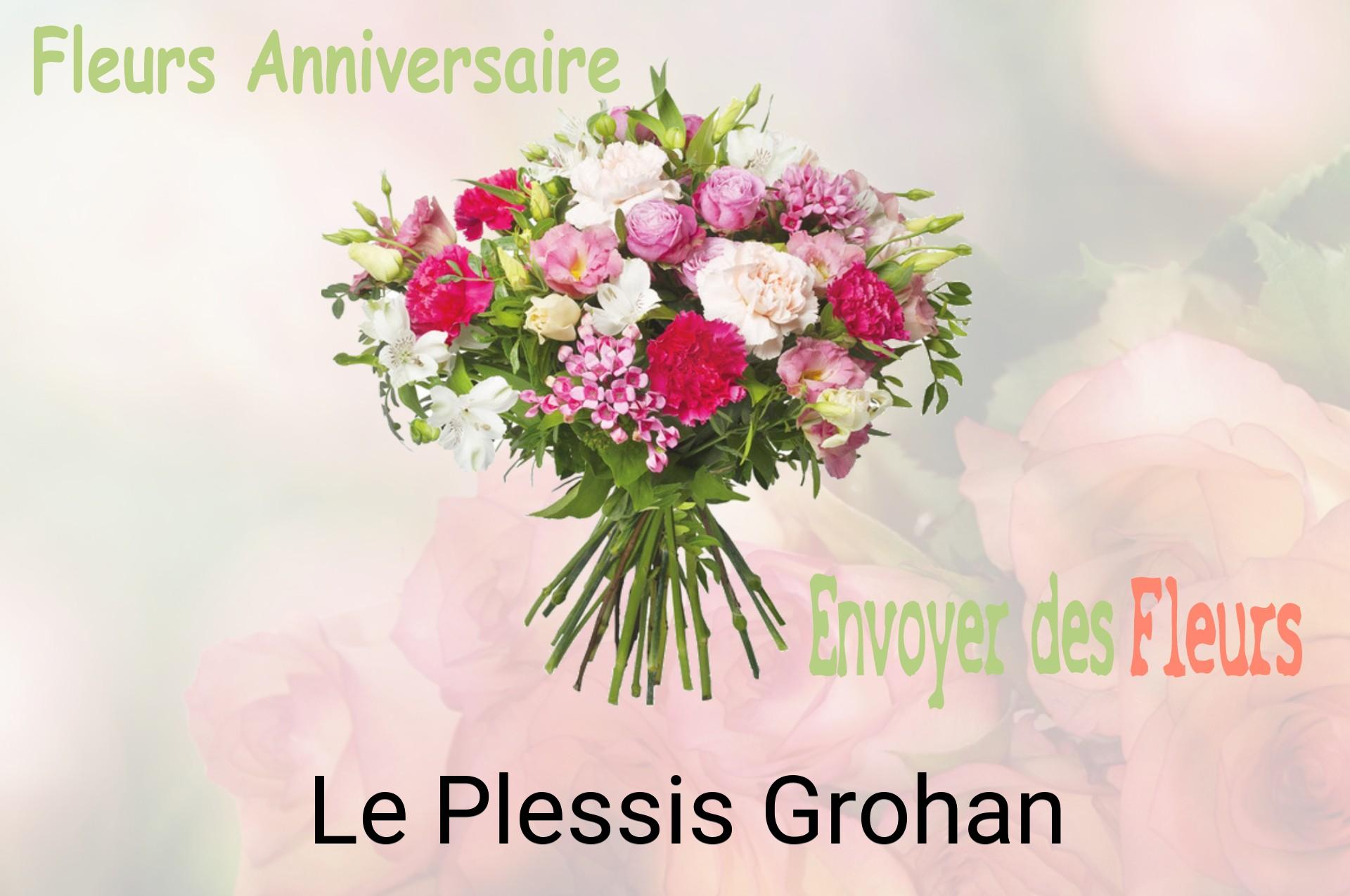 Bouquet de fleurs d’anniversaire livré à Le Plessis-Grohan